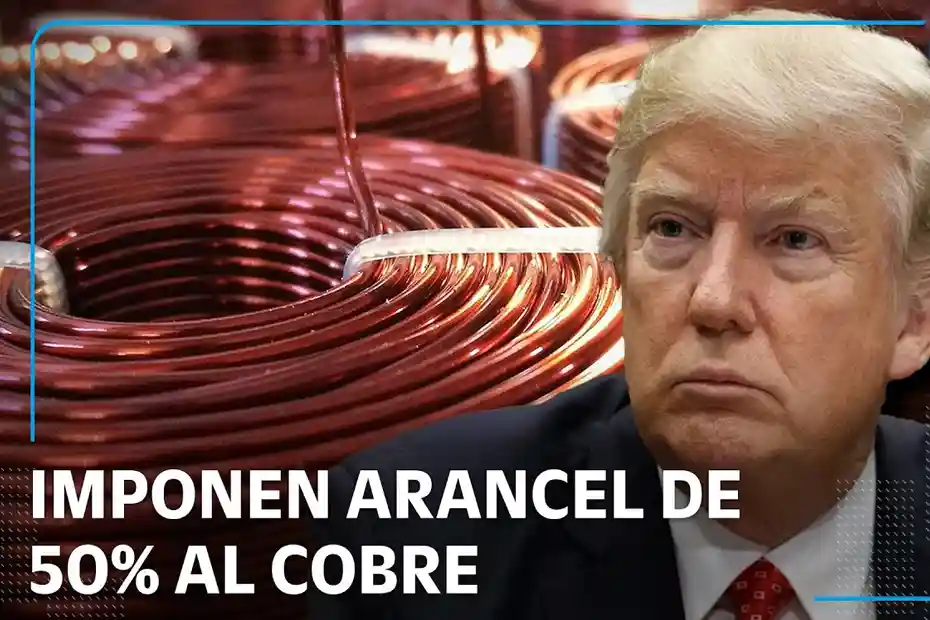 Arancel del 50 % al cobre