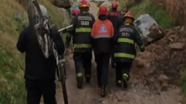 Ciclista muerto en Mar del Plata