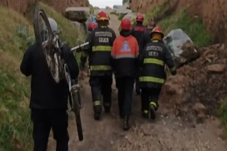 Ciclista muerto en Mar del Plata