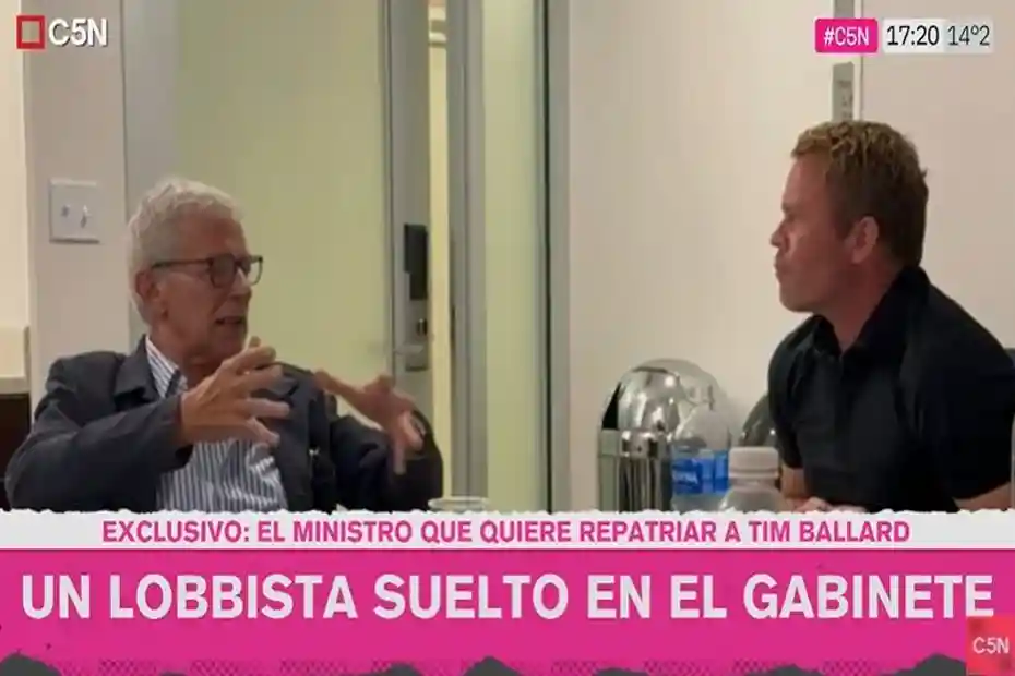 Cúneo Libarona y Tim Ballard