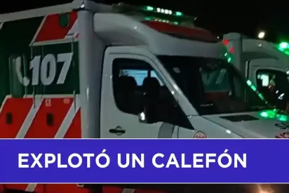 Explosión en un departamento de Villa Devoto