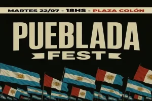Pueblada Fest: cronograma y reclamos del contrafestejo contra Milei en Córdoba