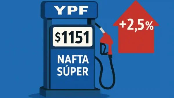 Aumento de combustibles
