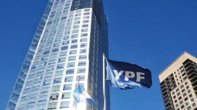 Edificio de YPF en Argentina en el contexto del juicio internacional en Estados Unidos