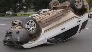 Choque en la General Paz