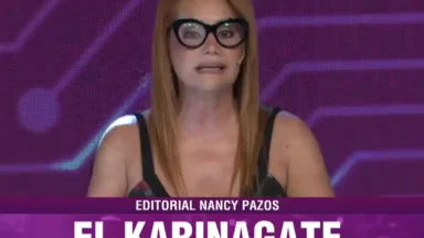 El Karinagate Nancy Pazos aseguró que Milei es un rey que está desnudo