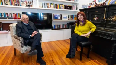Ernesto Samper visitó a Cristina Kirchner