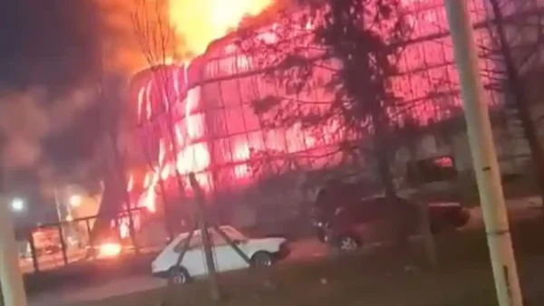 Incendio en Monte Grande