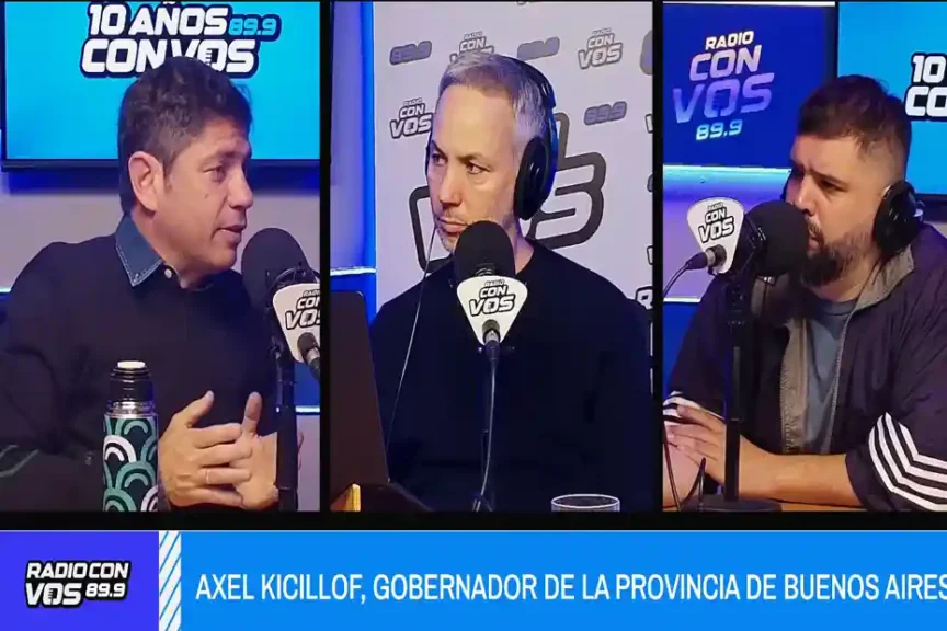 Kicillof calificó a Milei como payaso y denunció una estafa electoral