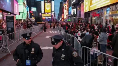 Pánico en Times Square un adolescente abrió fuego y dejó heridos