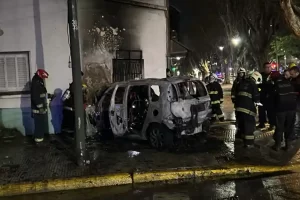 Persecución y choque en Villa Soldati