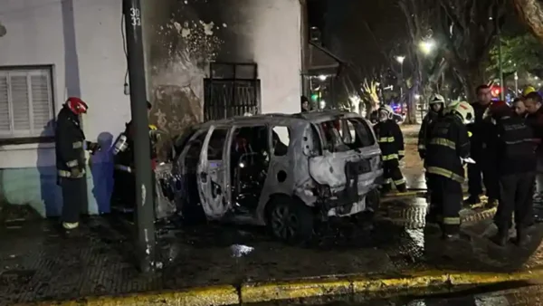 Persecución y choque en Villa Soldati