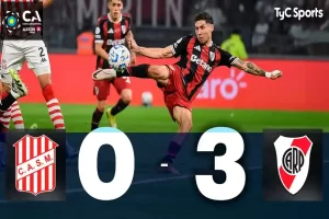 River goleó a San Martín de Tucumán