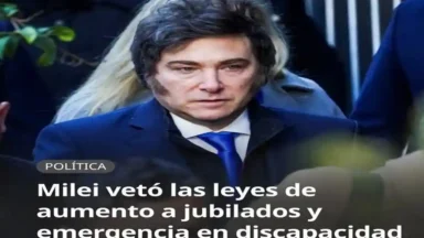 Veto al aumento a jubilados