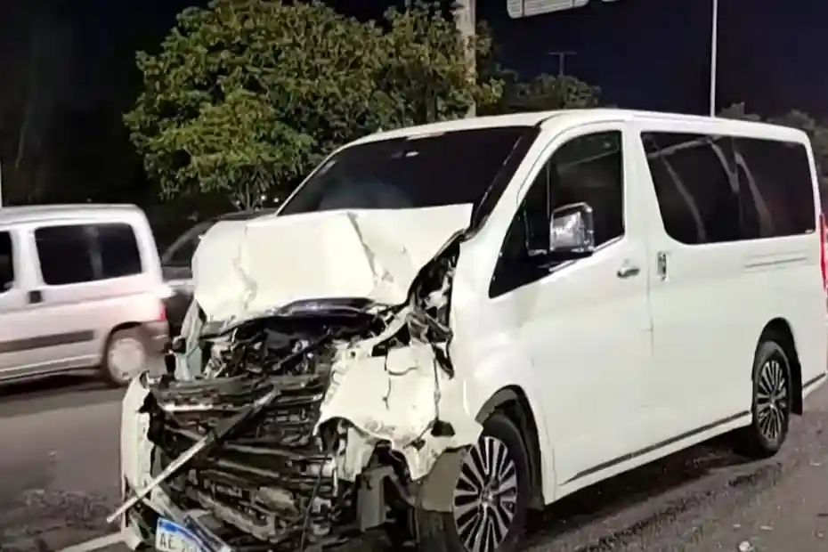 choque en la autopista Riccheri