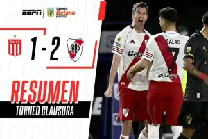 River le ganó a Estudiantes