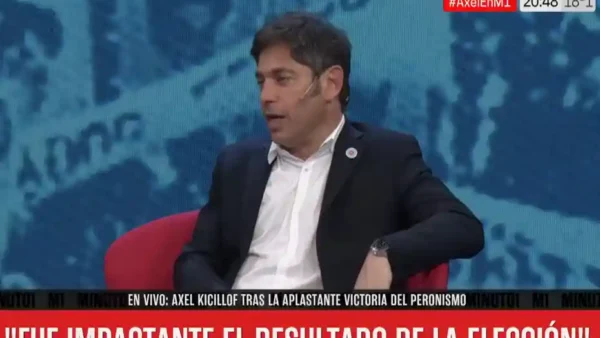 Axel Kicillof contra Javier Milei