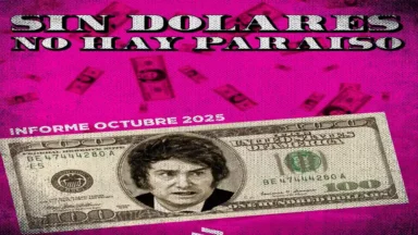 Crece la imagen negativa de Milei