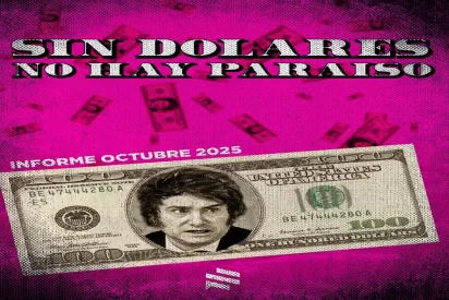 Crece la imagen negativa de Milei