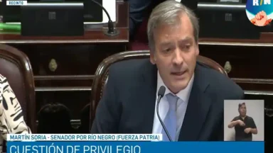 Martín Soria acusó a Patricia Bullrich por presunto financiamiento narco