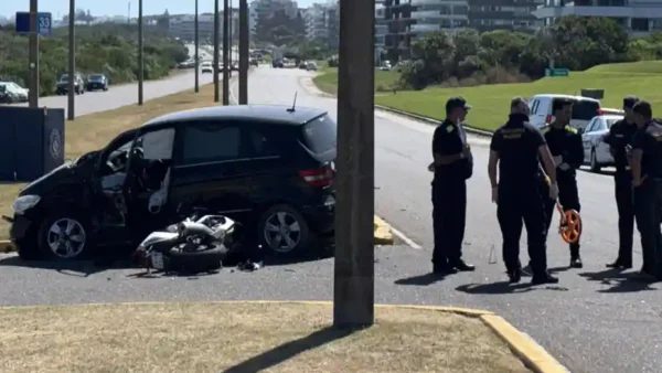 Siniestro de tránsito fatal en Punta del Este