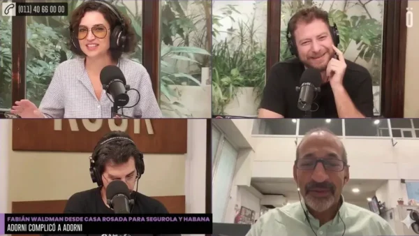 periodistas reaccionan en Futurock al monto de expensas de Adorni