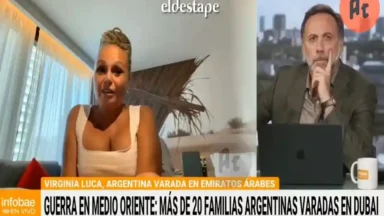 Argentinos varados en Emiratos Árabes durante el conflicto en Medio Oriente.