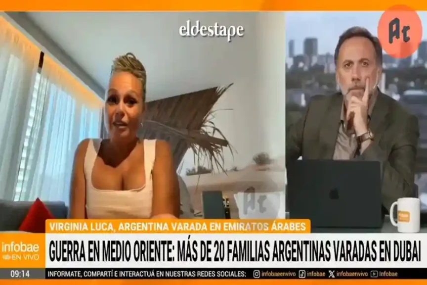 Argentinos varados en Emiratos Árabes durante el conflicto en Medio Oriente.