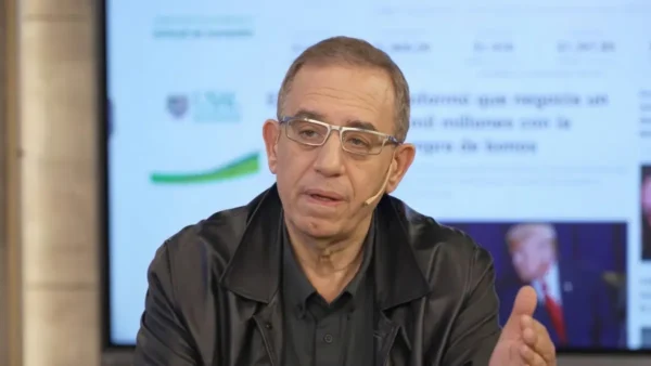 Carlos Maslatón durante una intervención pública en televisión