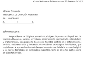 Captura del borrador del acuerdo LOI_KELSIER entre Javier Milei y Hayden Davis recuperado por la DATIP del teléfono de Mauricio Novelli.