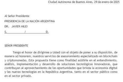 Captura del borrador del acuerdo LOI_KELSIER entre Javier Milei y Hayden Davis recuperado por la DATIP del teléfono de Mauricio Novelli.