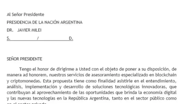 Captura del borrador del acuerdo LOI_KELSIER entre Javier Milei y Hayden Davis recuperado por la DATIP del teléfono de Mauricio Novelli.