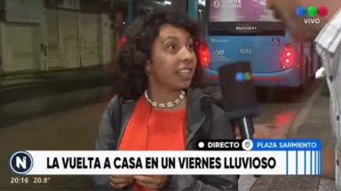Docente responde “no tengo un peso” durante un móvil televisivo en Rosario