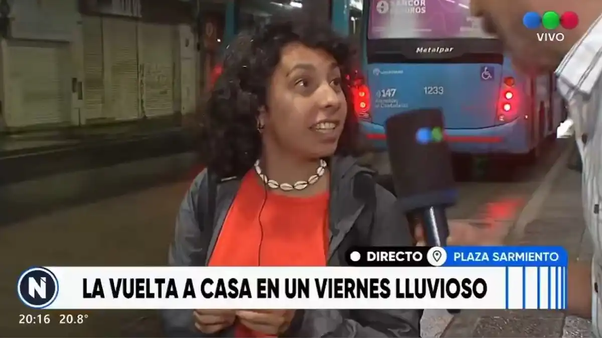 Docente responde “no tengo un peso” durante un móvil televisivo en Rosario