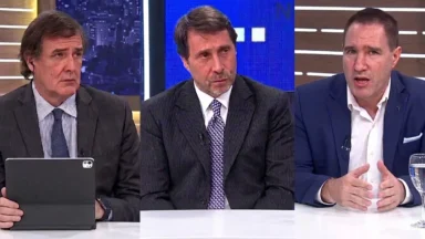 Eduardo Feinmann analiza el impacto económico en la clase media junto a Damián Di Pace en televisión