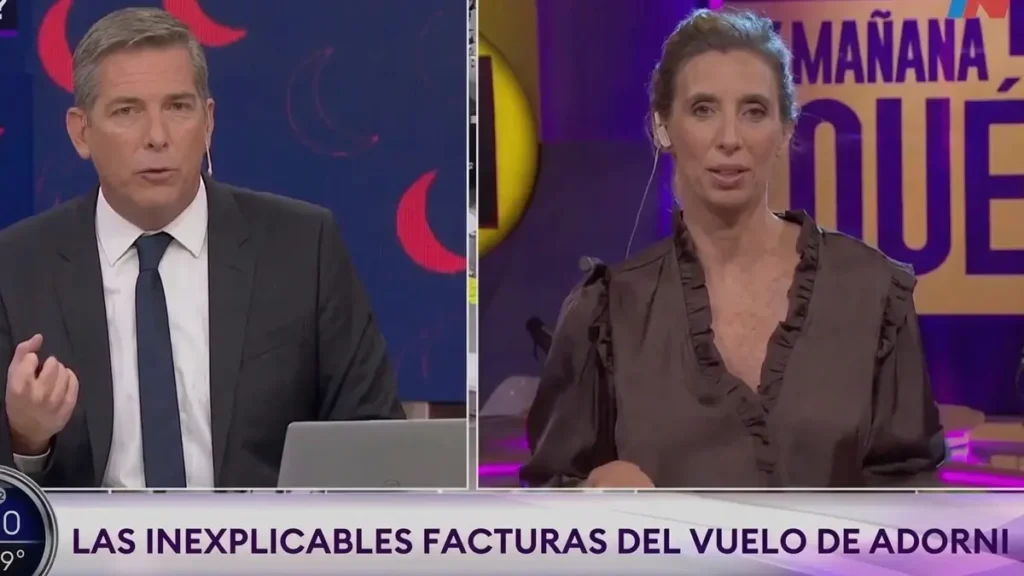 Franco Mercuriali analiza en televisión el silencio de los ministros sobre Manuel Adorni.