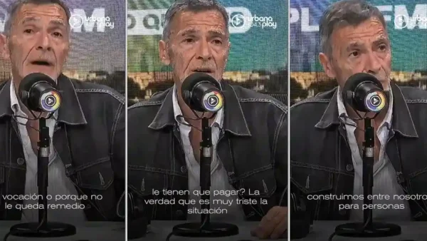 Gustavo Garzón durante su testimonio sobre la crisis en discapacidad en C5N