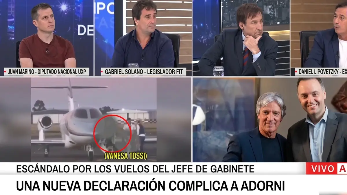Debate en A24 con críticas a Manuel Adorni por patrimonio y caso Libra