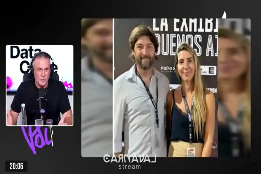 Mauro Federico habló sobre el viaje de Bettina Angeletti junto a Manuel Adorni.