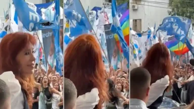 Máximo Kirchner publicó un video de Cristina tras declarar en Comodoro Py