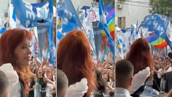 Máximo Kirchner publicó un video de Cristina tras declarar en Comodoro Py