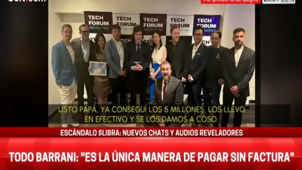 Mauricio Novelli en contexto del caso $LIBRA y audios sobre dinero en efectivo