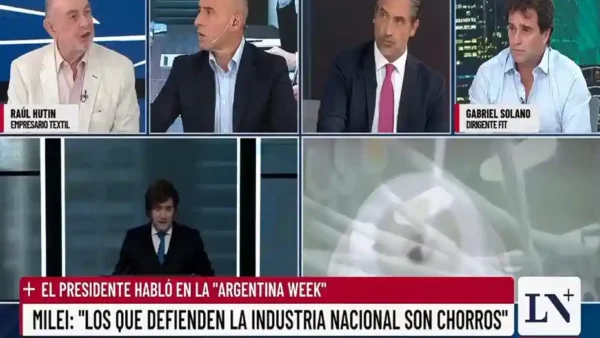 Fábrica textil en funcionamiento dentro del sector textil argentino