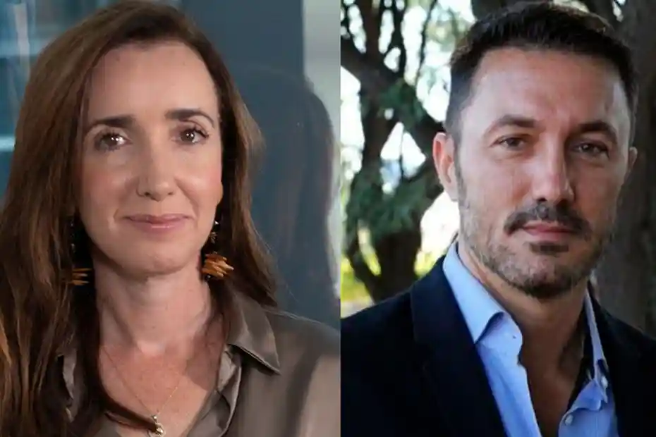 Victoria Villarruel tras presentar la denuncia contra Luis Petri en Comodoro Py