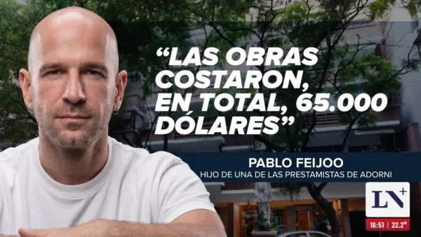 Pablo Feijoo declaró sobre la deuda de Manuel Adorni por 65 mil dólares en la causa patrimonial.
