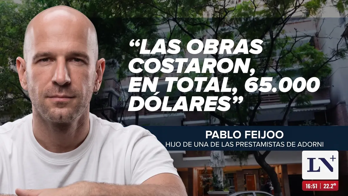 Pablo Feijoo declaró sobre la deuda de Manuel Adorni por 65 mil dólares en la causa patrimonial.