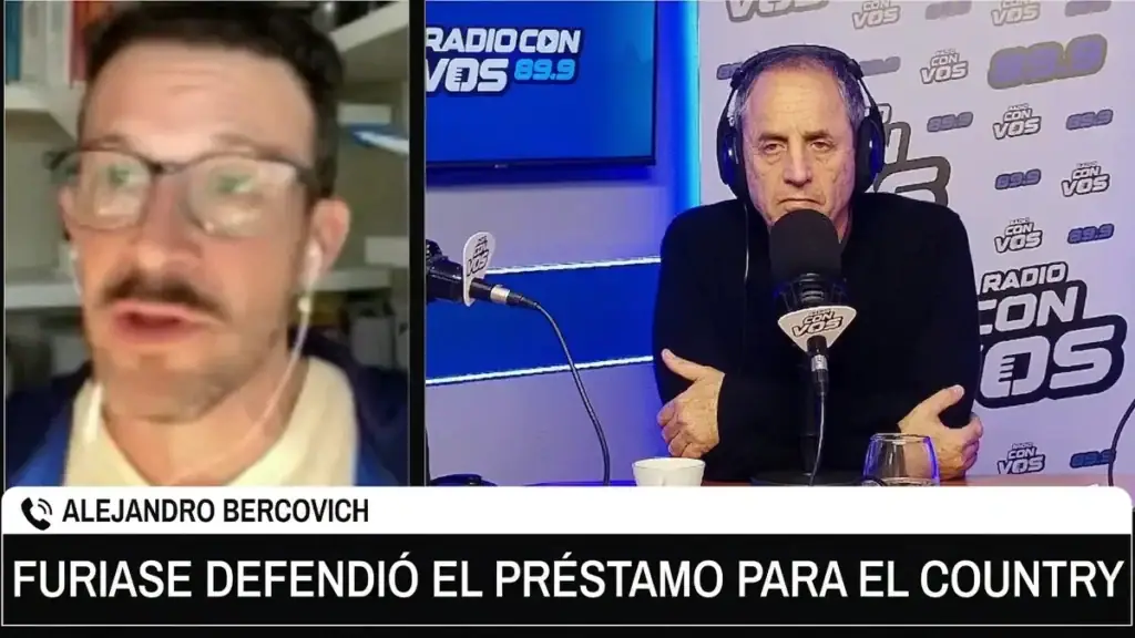 Alejandro Bercovich hablando sobre el crédito de Federico Furiase