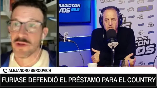 Alejandro Bercovich hablando sobre el crédito de Federico Furiase