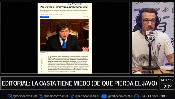 Crítica de Bercovich a La Nación por editorial sobre Milei