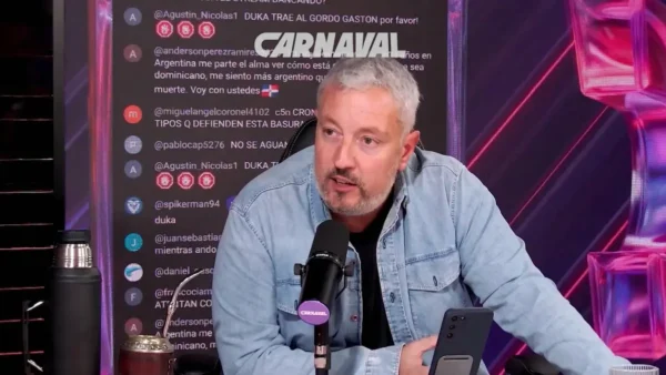 Pablo Carrozza hablando sobre la crisis social en Argentina